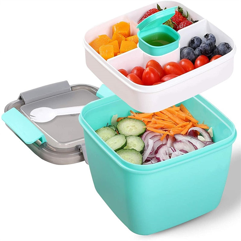 Salad-On-The-Go Bento Lunch Box